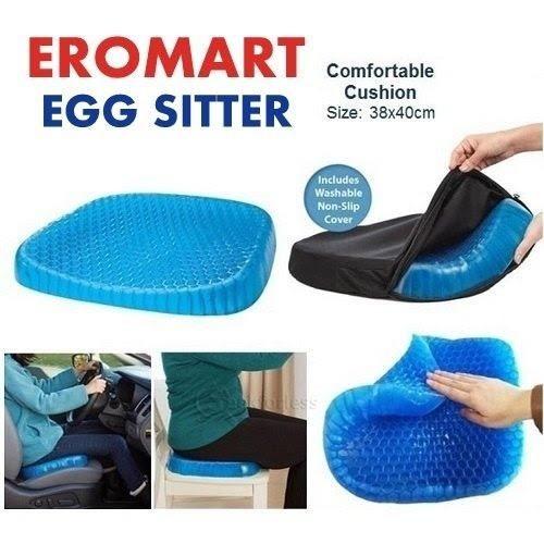 SSE MOJO:🪑 ComfortCore UltraFlex Gel Cushion — Ergonomic Support for Car, Office, Gamer & Work-from-Home Seating