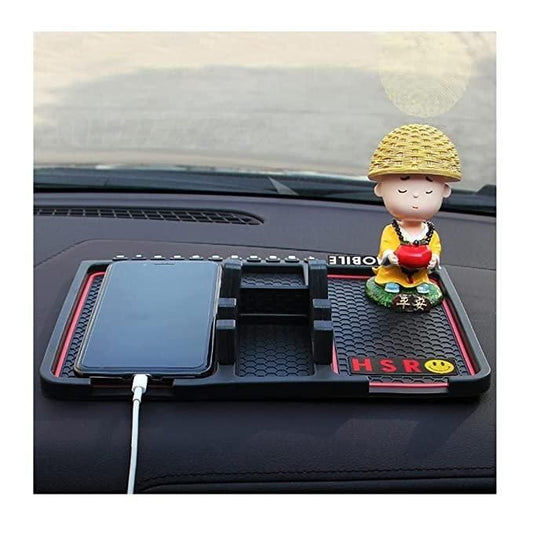 SSE Mojo Car Accessories Multifunction Phone GPS Holder Anti-Slip Silicone Pad and Car Mobile Holders for Car Dashboard