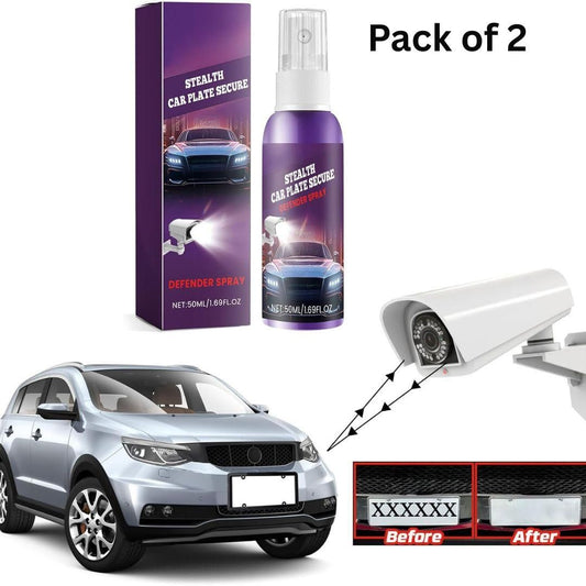 SSE MOJO: Stealth Car Plate Secure 50Ml  (Pack of 2)