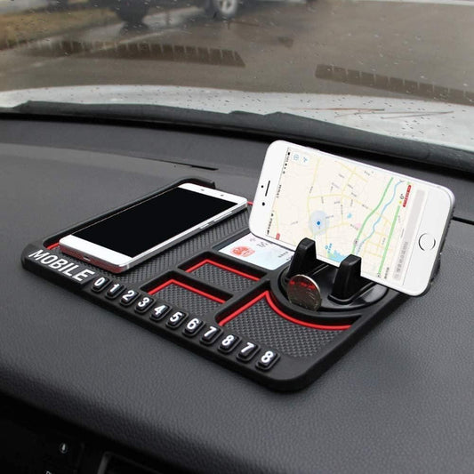 SSE Mojo Car Accessories Multifunction Phone GPS Holder Anti-Slip Silicone Pad and Car Mobile Holders for Car Dashboard