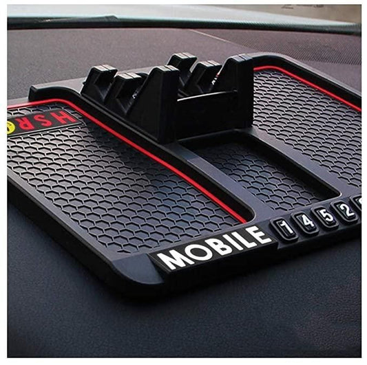 SSE Mojo Car Accessories Multifunction Phone GPS Holder Anti-Slip Silicone Pad and Car Mobile Holders for Car Dashboard