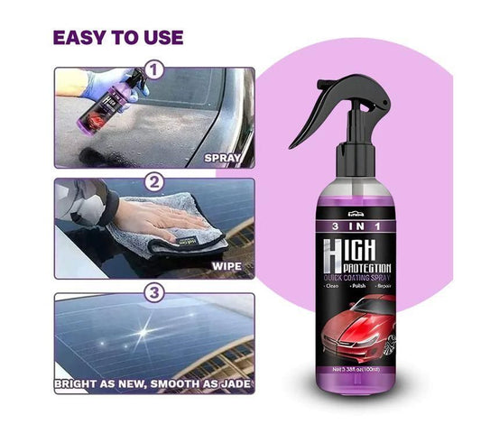 SSE MOJO: 3 in 1 High Protection Coating Spray (Pack of 2)